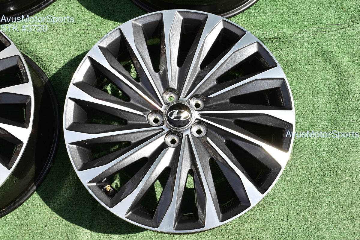 Hyundai 20x7.5 Palisade Caligraphy GREY Wheel OEM Rim Factory Stock 2023-2024