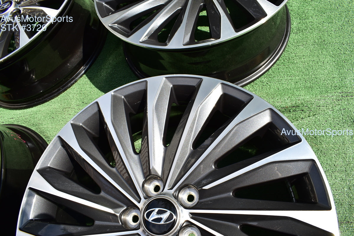 Hyundai 20x7.5 Palisade Caligraphy GREY Wheel OEM Rim Factory Stock 2023-2024