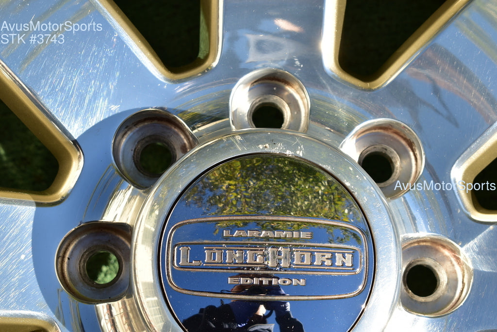 20" Dodge Ram 2500 3500 Laramie Long Horn OEM Factory Wheels