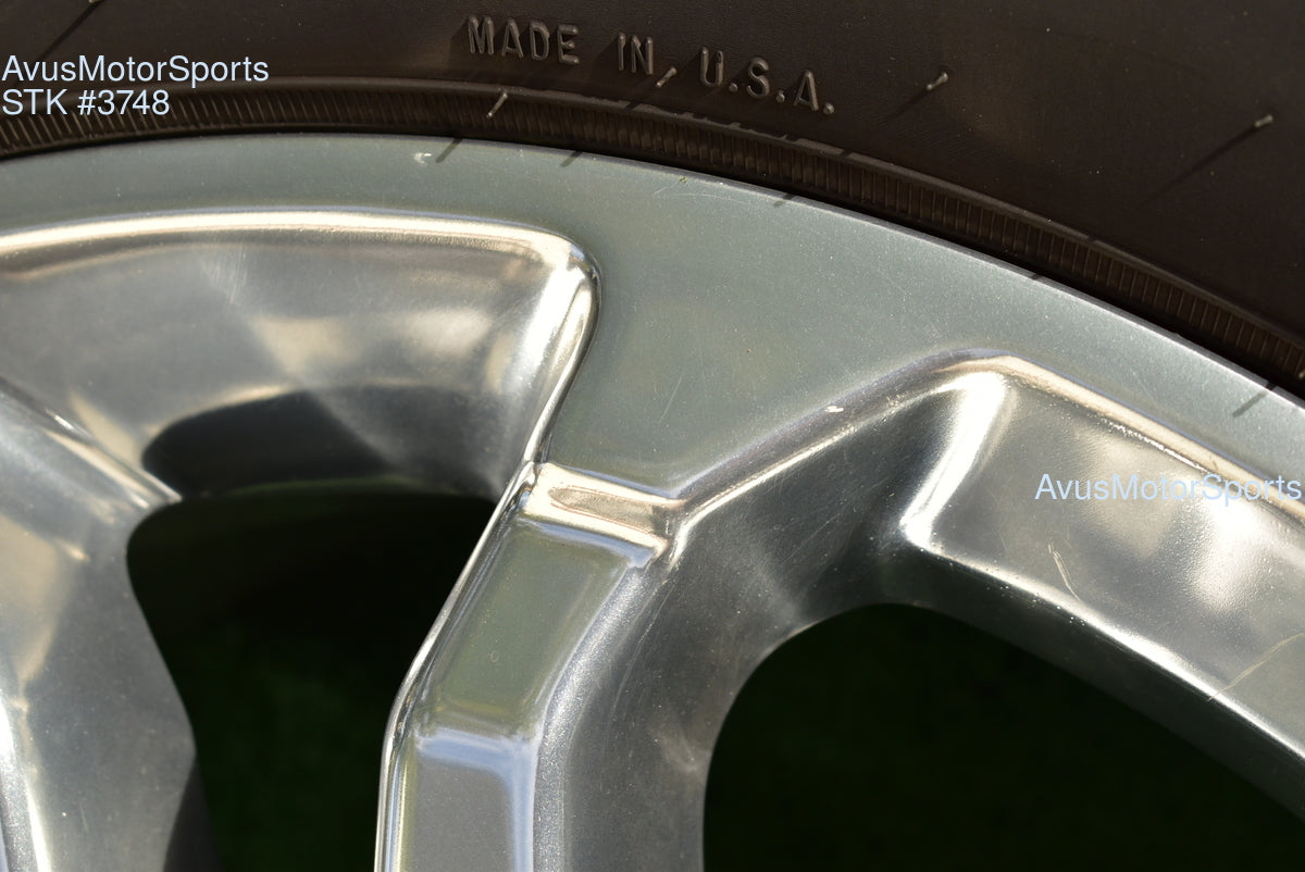 20" Chevy Silverado 2500 3500 LTZ Polished OEM WHEELS TIRES GMC Sierra