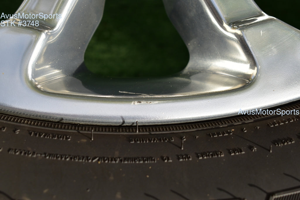 20" Chevy Silverado 2500 3500 LTZ Polished OEM WHEELS TIRES GMC Sierra