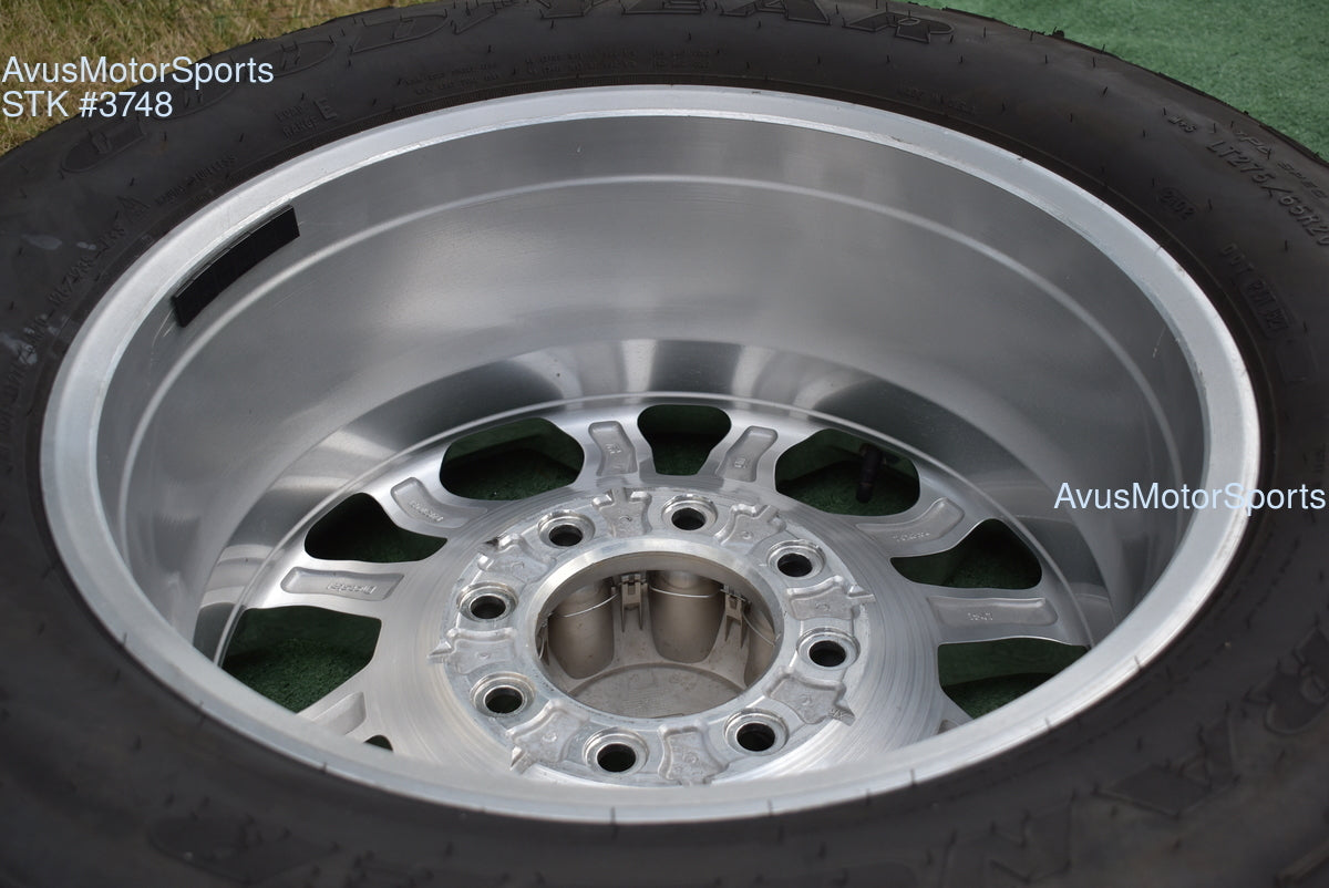 20" Chevy Silverado 2500 3500 LTZ Polished OEM WHEELS TIRES GMC Sierra