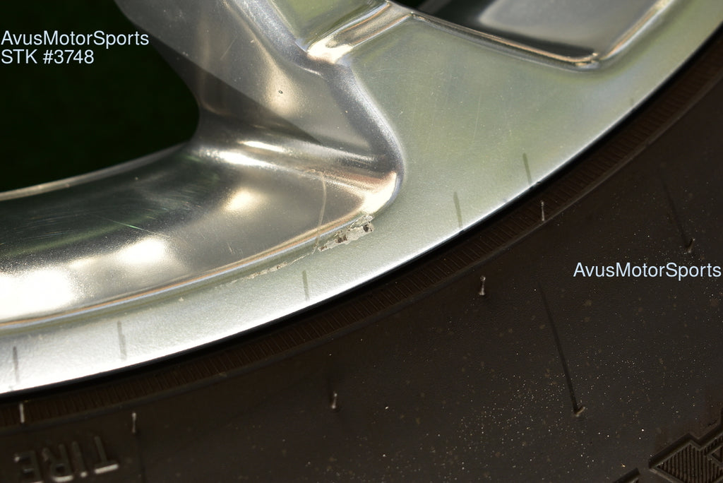 20" Chevy Silverado 2500 3500 LTZ Polished OEM WHEELS TIRES GMC Sierra