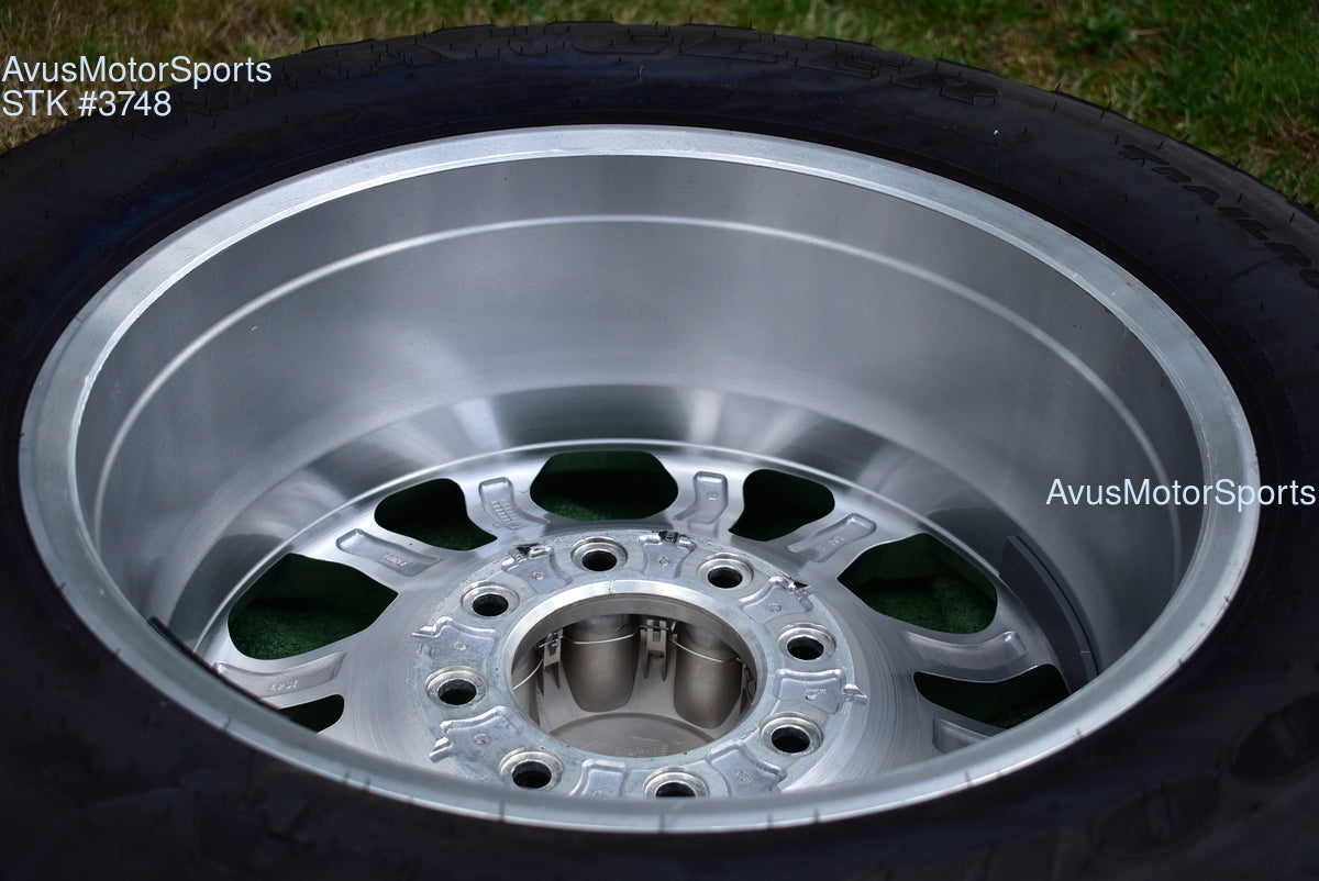 20" Chevy Silverado 2500 3500 LTZ Polished OEM WHEELS TIRES GMC Sierra