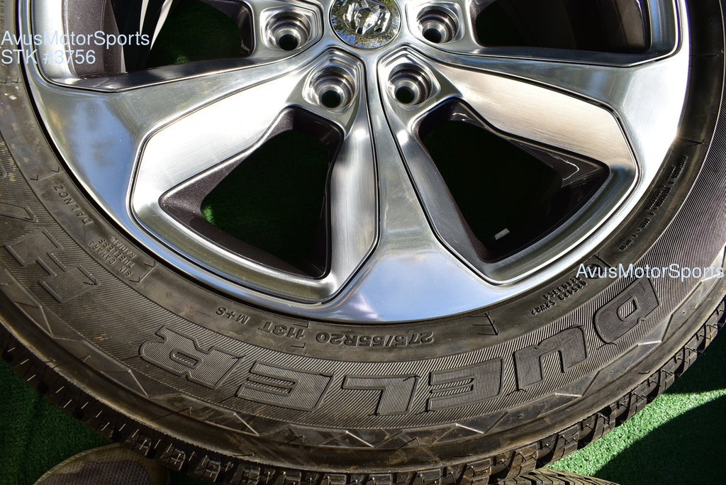 20" Ram 1500 Limited OEM Factory Wheels Dodge Tires Jeep Grand Wagoneer