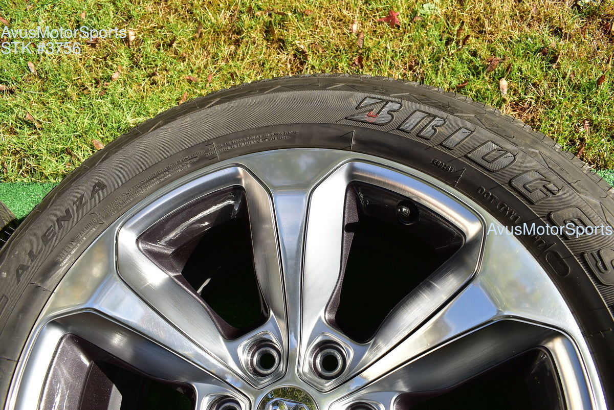 20" Ram 1500 Limited OEM Factory Wheels Dodge Tires Jeep Grand Wagoneer