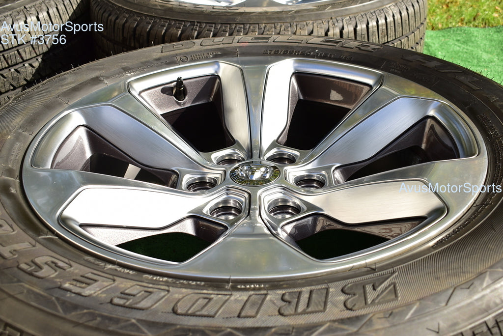 20" Ram 1500 Limited OEM Factory Wheels Dodge Tires Jeep Grand Wagoneer