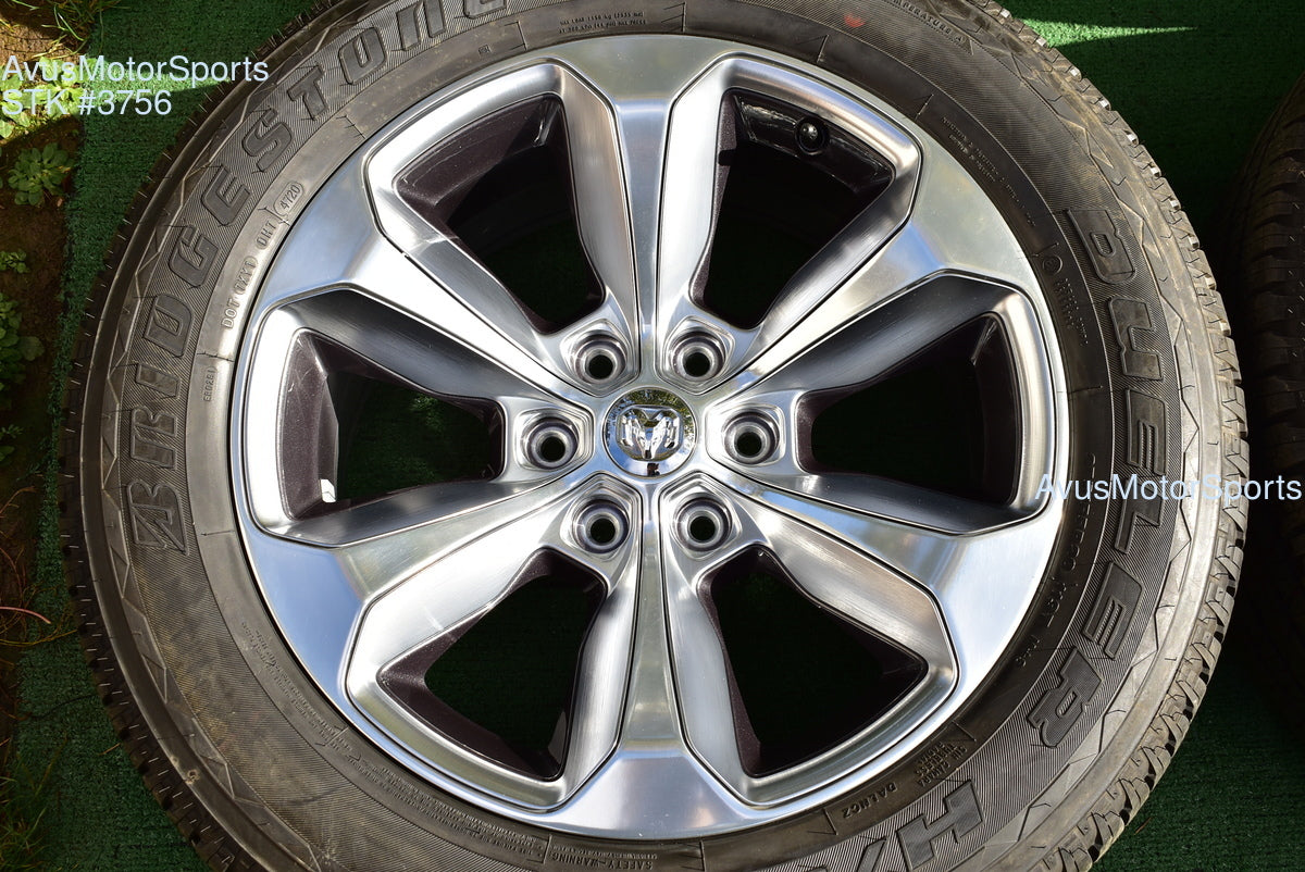 20" Ram 1500 Limited OEM Factory Wheels Dodge Tires Jeep Grand Wagoneer