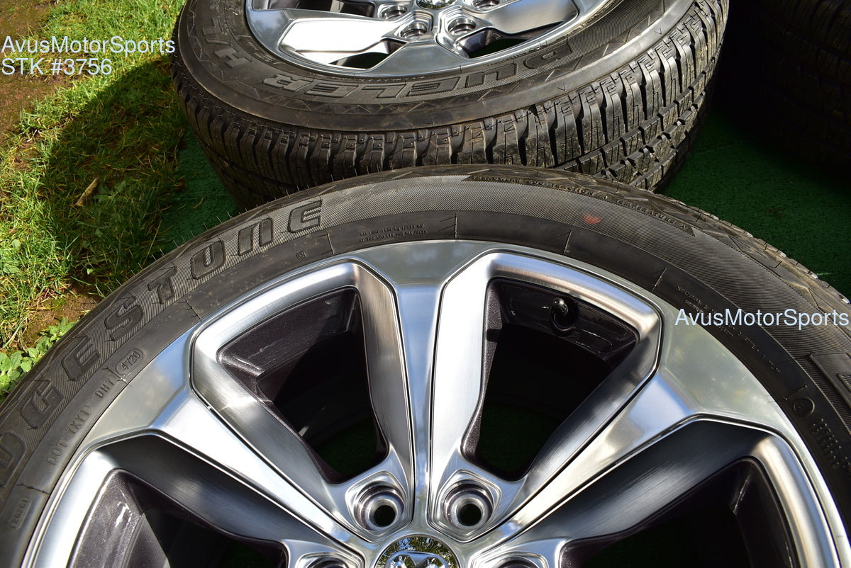 20" Ram 1500 Limited OEM Factory Wheels Dodge Tires Jeep Grand Wagoneer