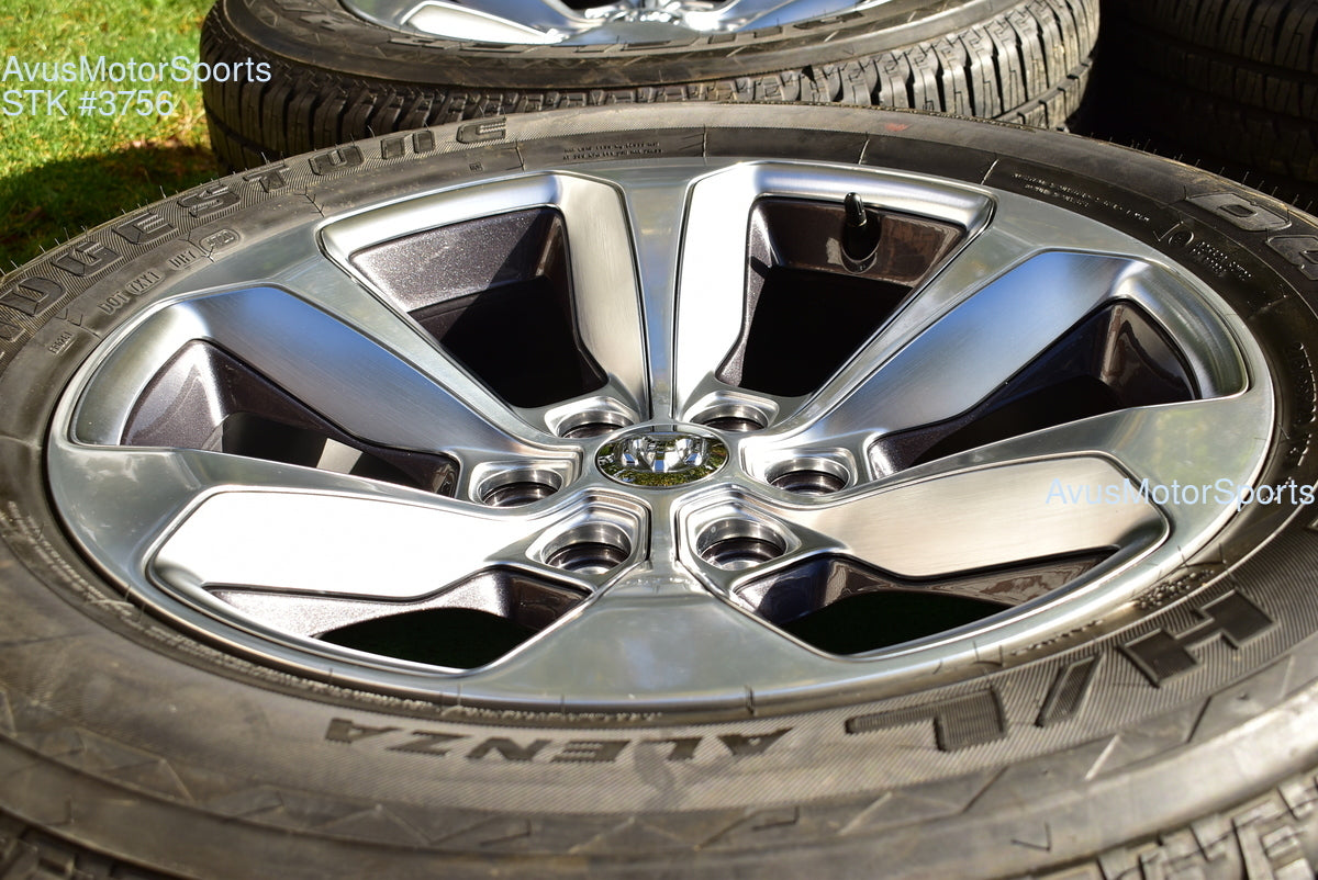 20" Ram 1500 Limited OEM Factory Wheels Dodge Tires Jeep Grand Wagoneer