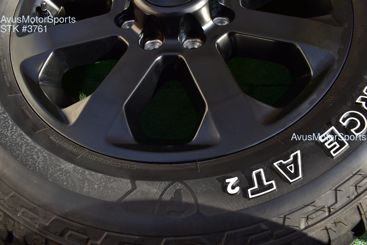 20" Dodge Ram 2500 3500 Midnight Edition OEM Factory Black Wheels Tire 2025 2024