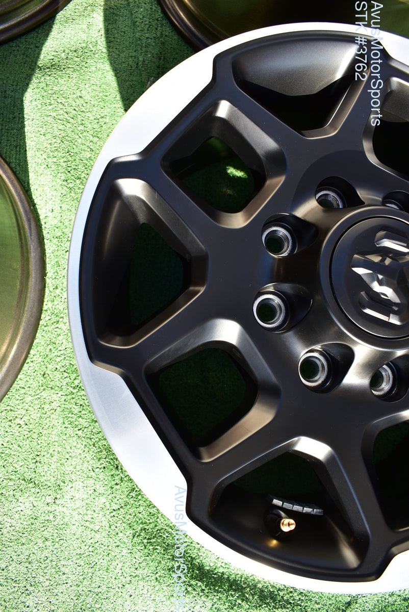 18" Dodge Ram 2500 3500 Laramie OEM Factory Wheels Black 2025 2026