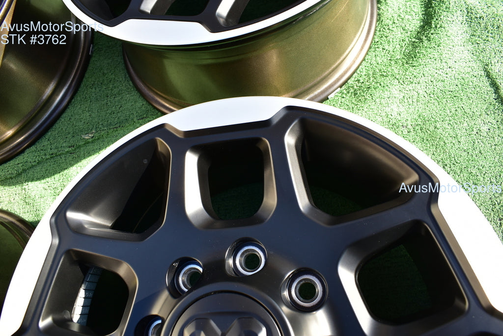 18" Dodge Ram 2500 3500 Laramie OEM Factory Wheels Black 2025 2026