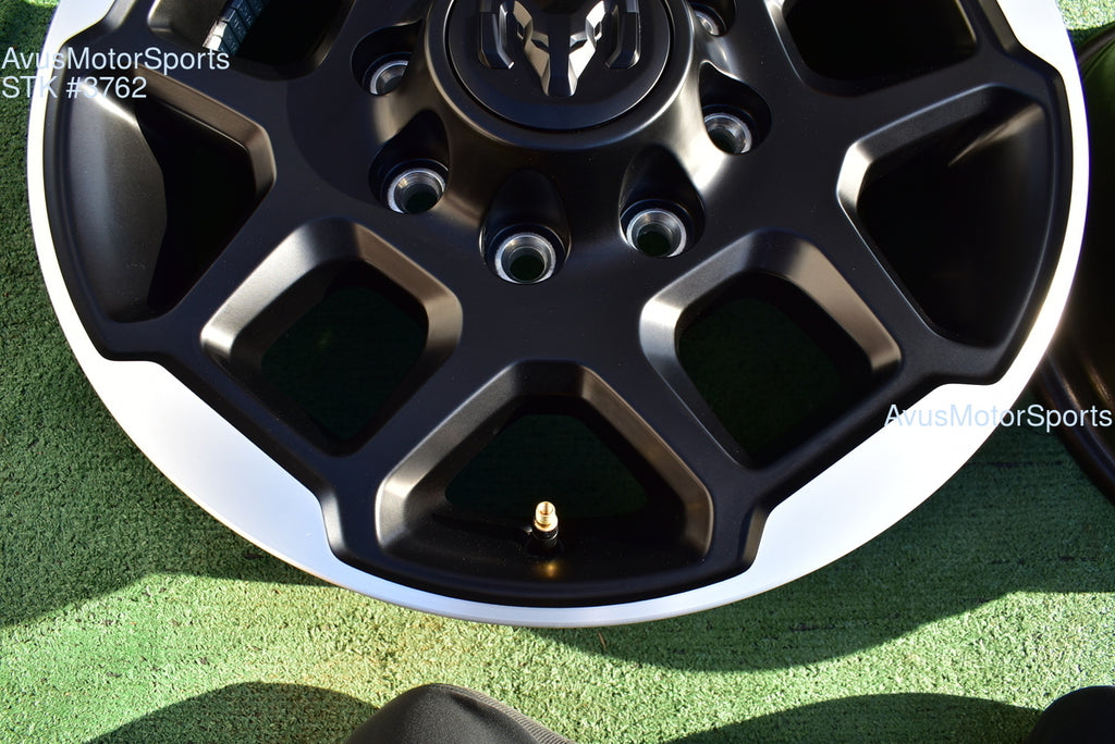 18" Dodge Ram 2500 3500 Laramie OEM Factory Wheels Black 2025 2026