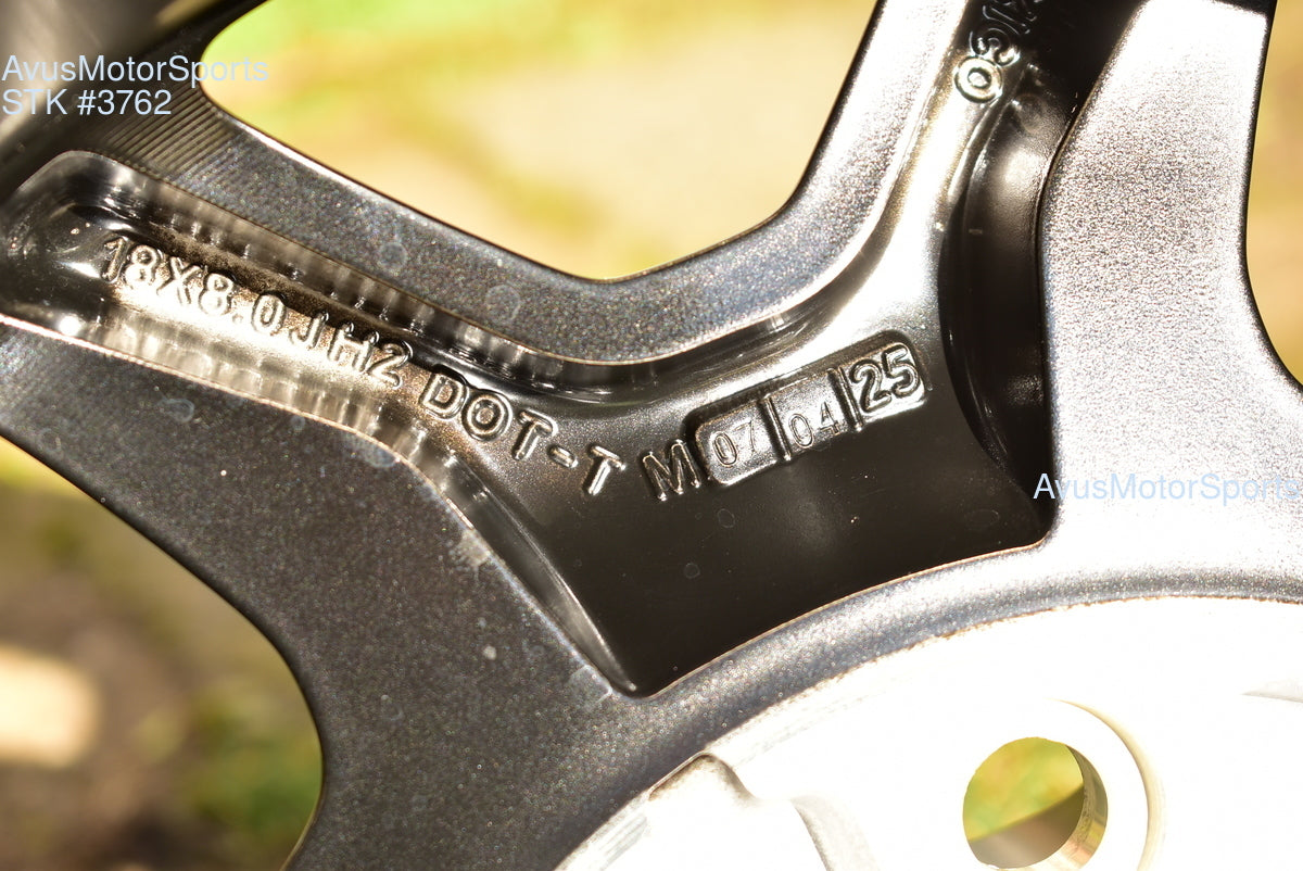 18" Dodge Ram 2500 3500 Laramie OEM Factory Wheels Black 2025 2026