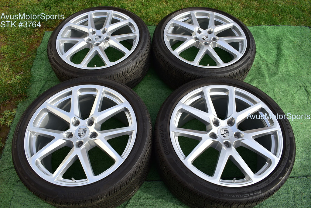 21" Porsche Panamera OEM Factory SportDesign Wheels & Tires 2025