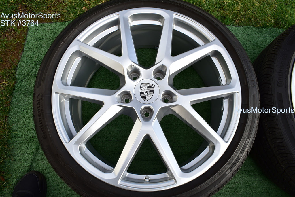 21" Porsche Panamera OEM Factory SportDesign Wheels & Tires 2025
