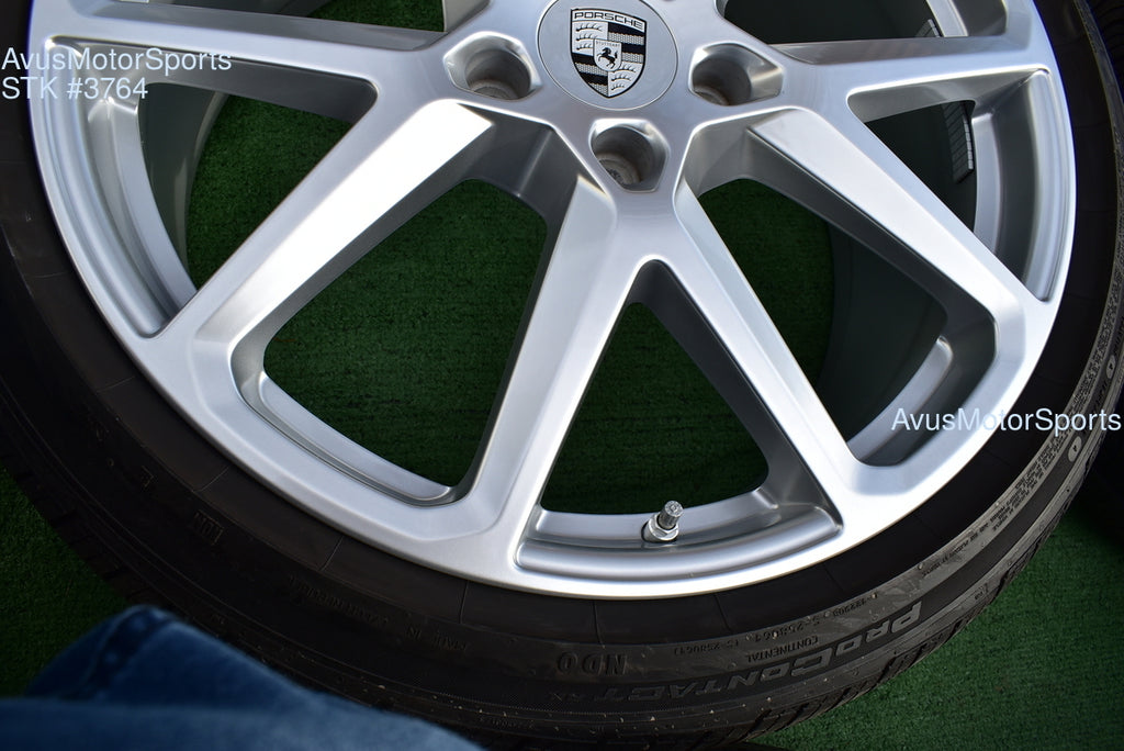 21" Porsche Panamera OEM Factory SportDesign Wheels & Tires 2025