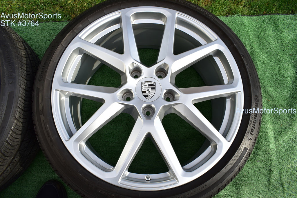 21" Porsche Panamera OEM Factory SportDesign Wheels & Tires 2025