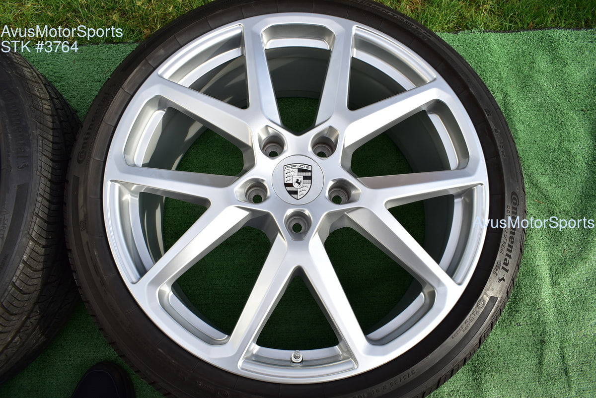 21" Porsche Panamera OEM Factory SportDesign Wheels & Tires 2025