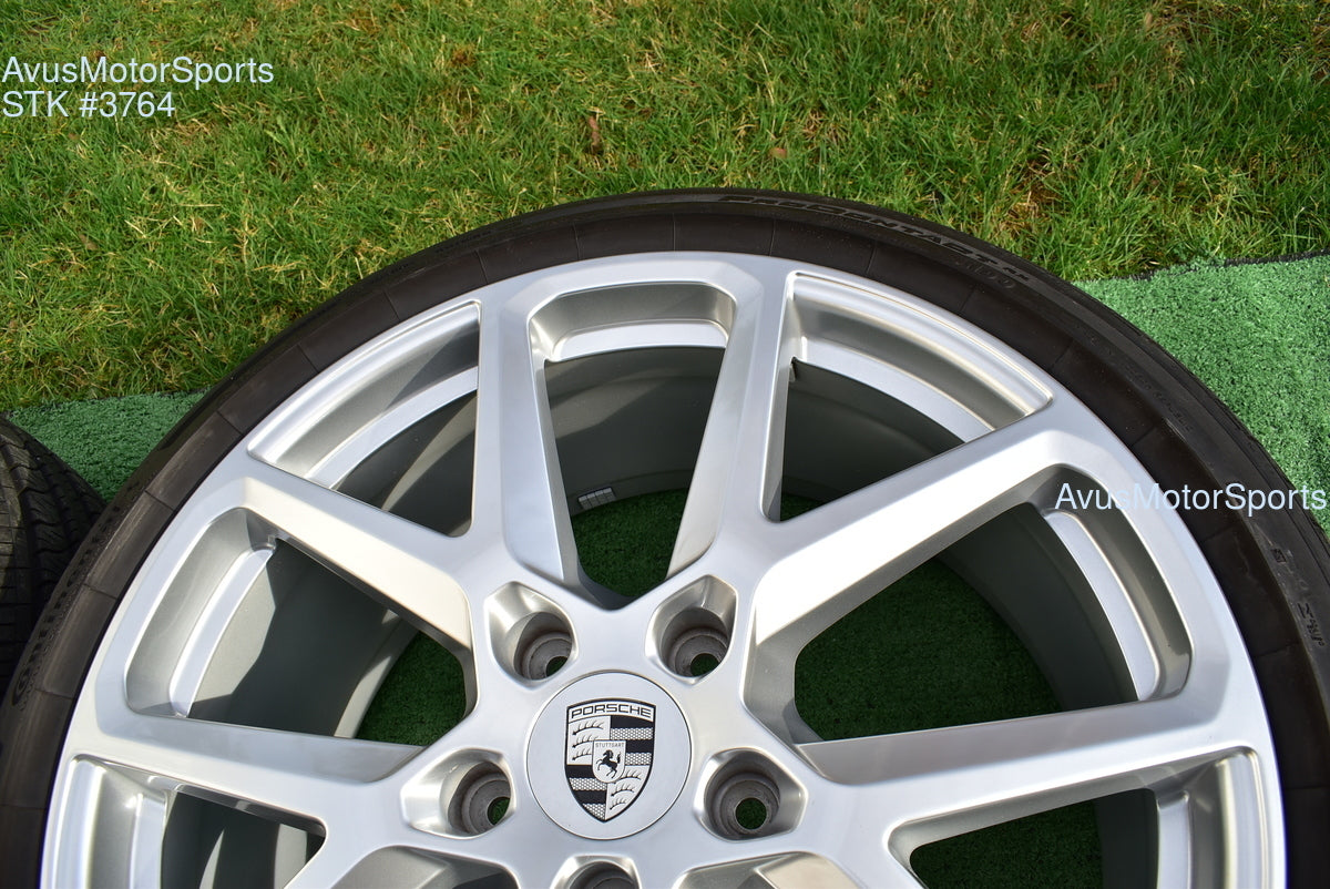 21" Porsche Panamera OEM Factory SportDesign Wheels & Tires 2025