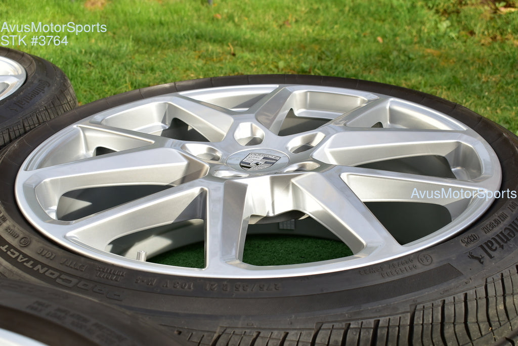 21" Porsche Panamera OEM Factory SportDesign Wheels & Tires 2025