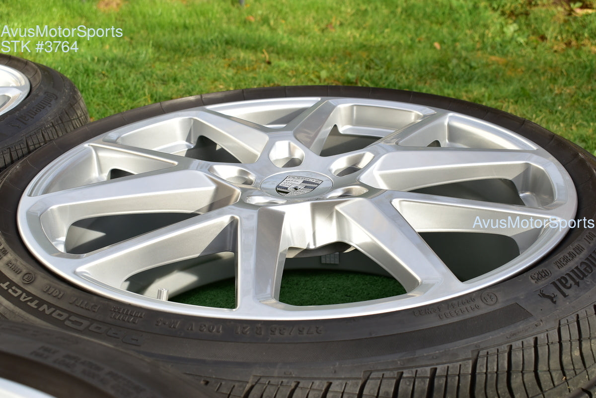21" Porsche Panamera OEM Factory SportDesign Wheels & Tires 2025