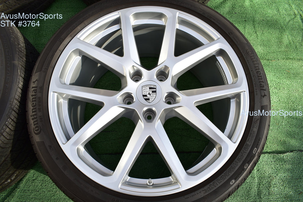 21" Porsche Panamera OEM Factory SportDesign Wheels & Tires 2025