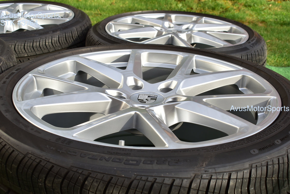 21" Porsche Panamera OEM Factory SportDesign Wheels & Tires 2025