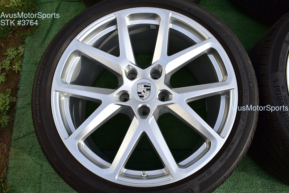 21" Porsche Panamera OEM Factory SportDesign Wheels & Tires 2025