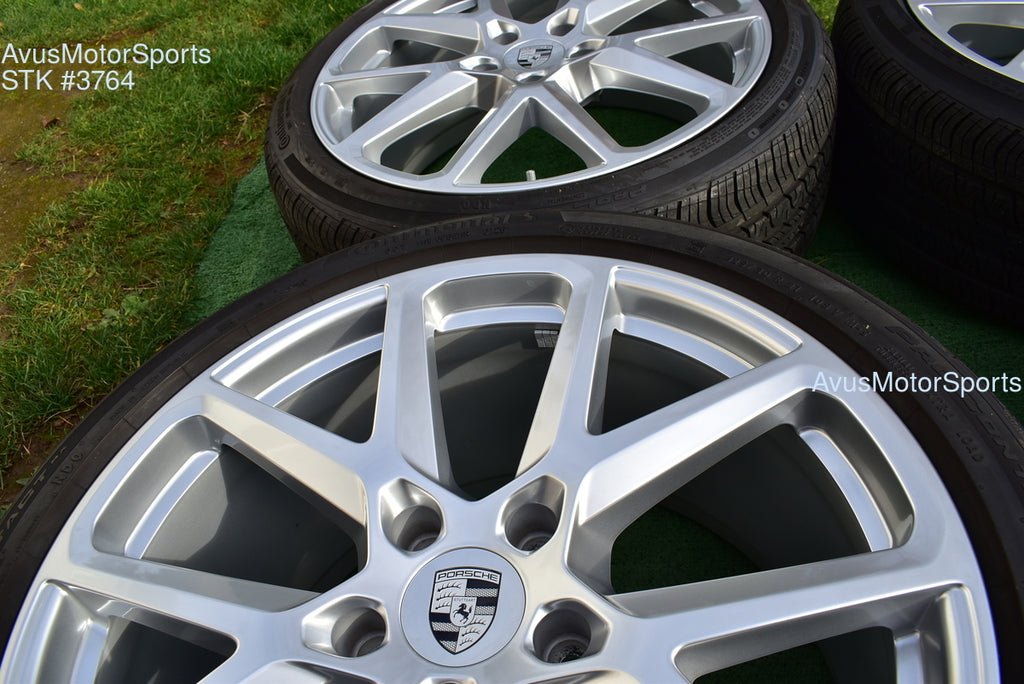 21" Porsche Panamera OEM Factory SportDesign Wheels & Tires 2025