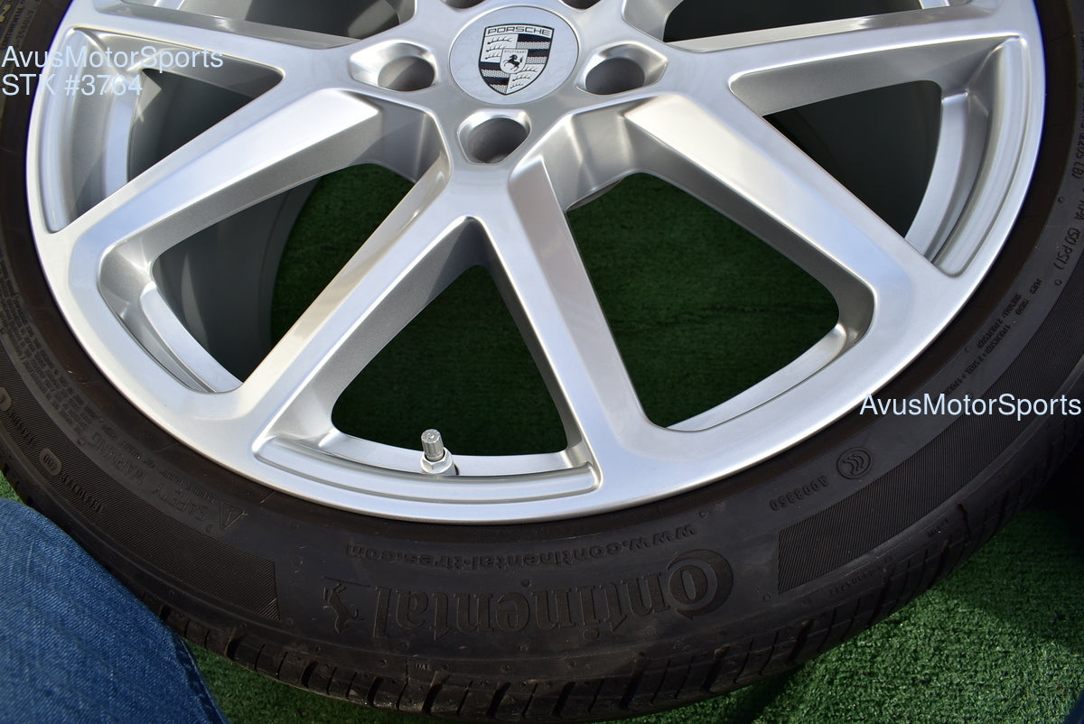 21" Porsche Panamera OEM Factory SportDesign Wheels & Tires 2025