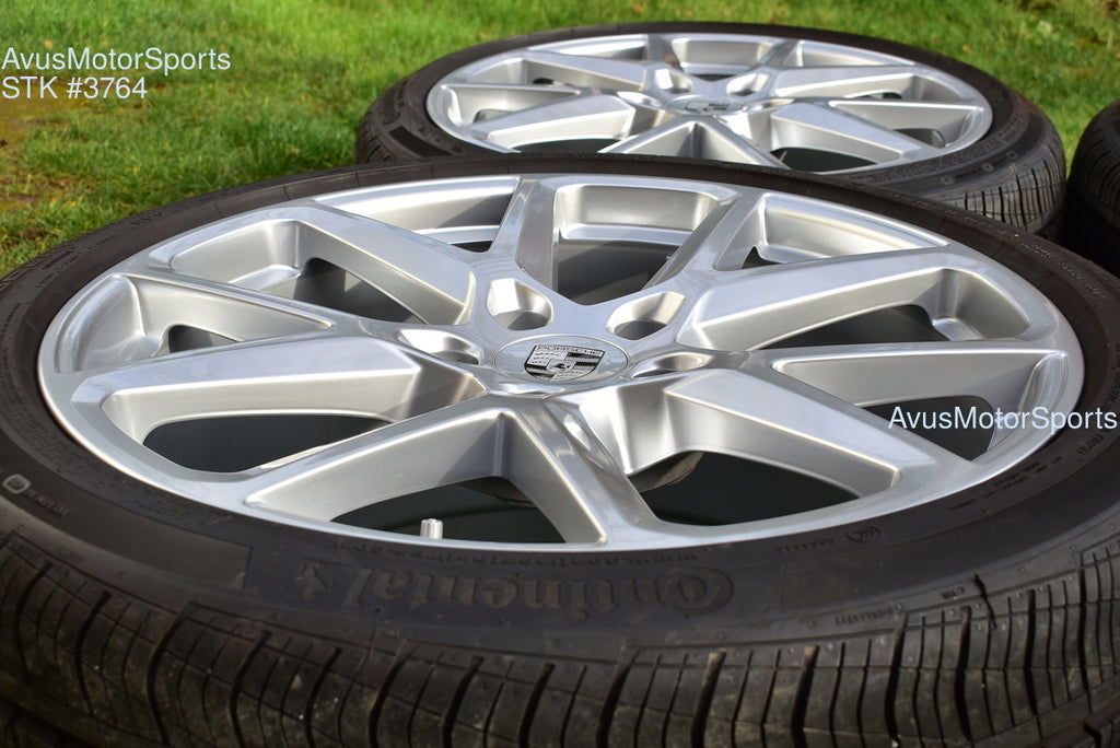 21" Porsche Panamera OEM Factory SportDesign Wheels & Tires 2025