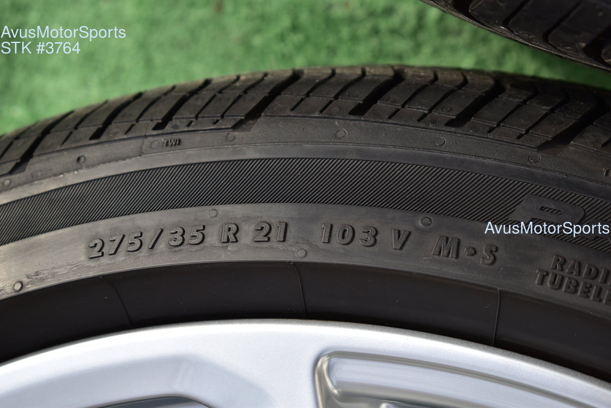 21" Porsche Panamera OEM Factory SportDesign Wheels & Tires 2025