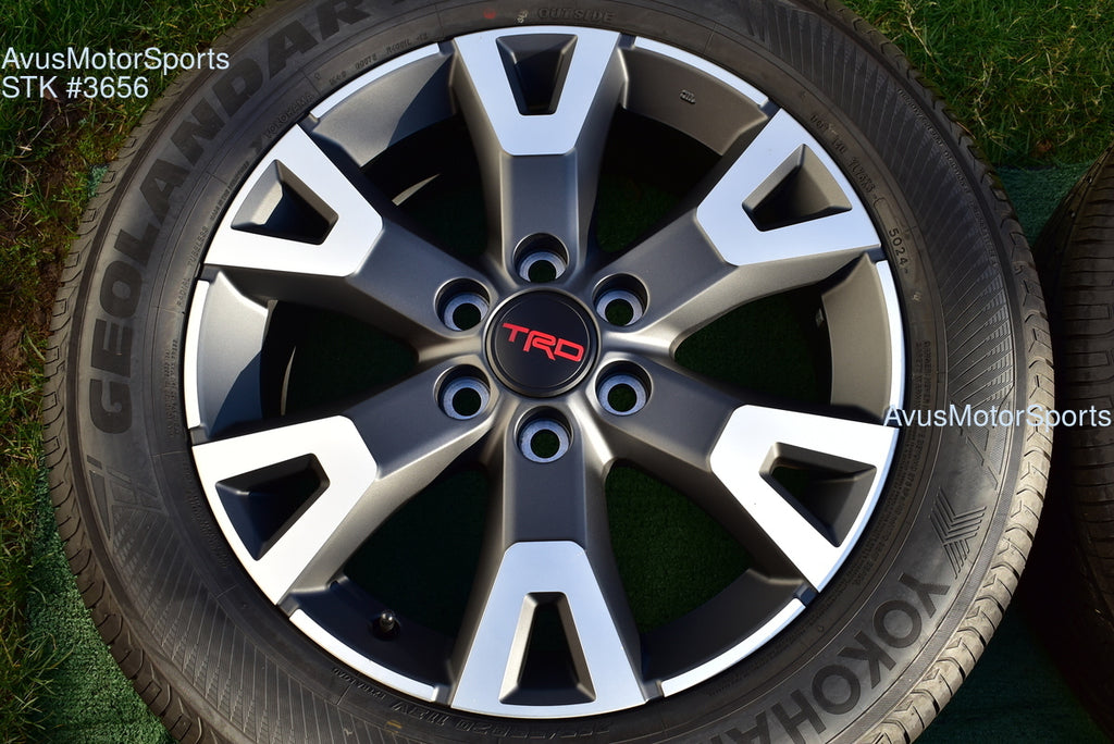 20" Toyota 4runner TRD Sport OEM Factory Wheels Tire Tundra Tacoma Sequoia GX550
