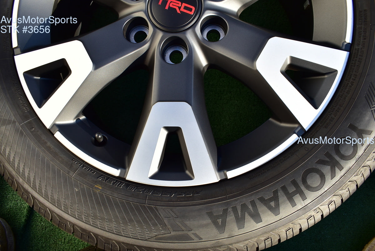 20" Toyota 4runner TRD Sport OEM Factory Wheels Tire Tundra Tacoma Sequoia GX550