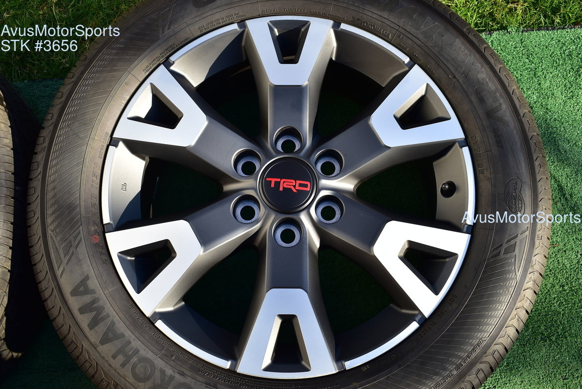 20" Toyota 4runner TRD Sport OEM Factory Wheels Tire Tundra Tacoma Sequoia GX550