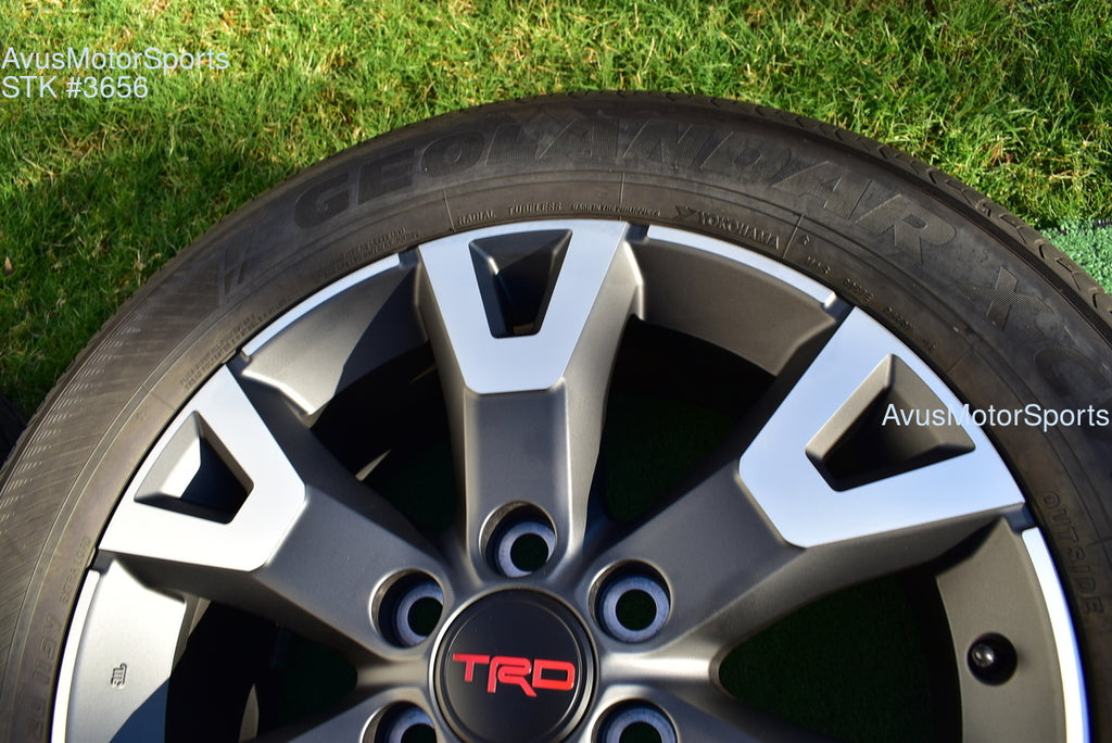 20" Toyota 4runner TRD Sport OEM Factory Wheels Tire Tundra Tacoma Sequoia GX550