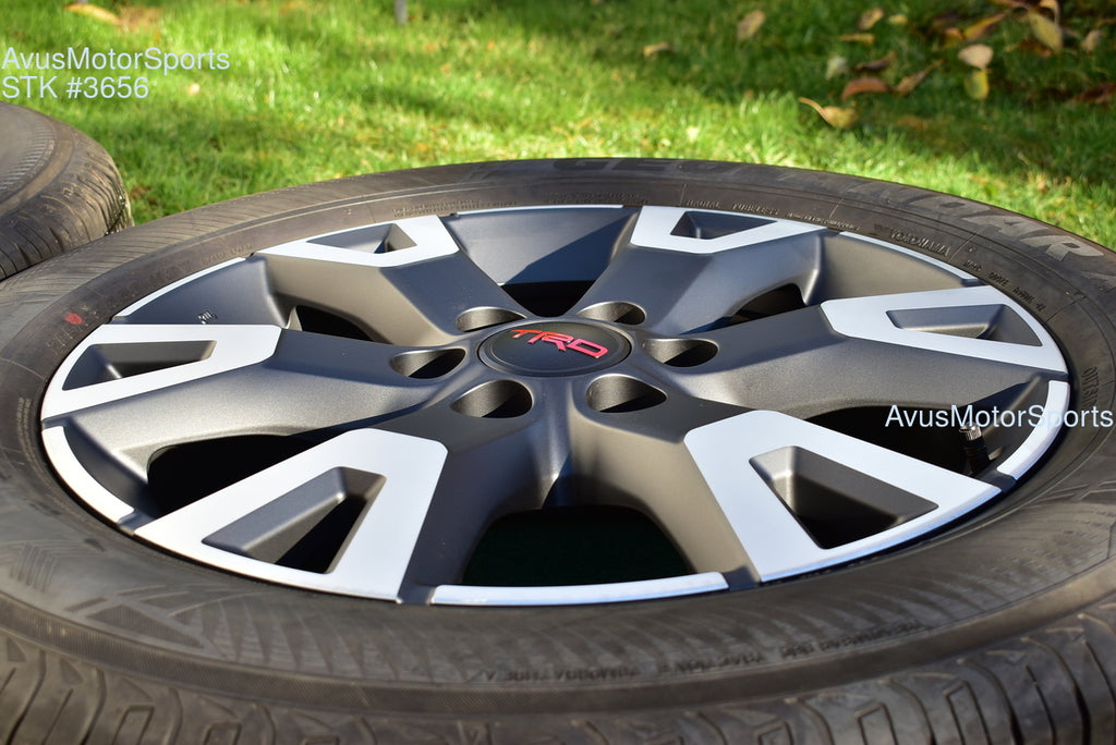 20" Toyota 4runner TRD Sport OEM Factory Wheels Tire Tundra Tacoma Sequoia GX550