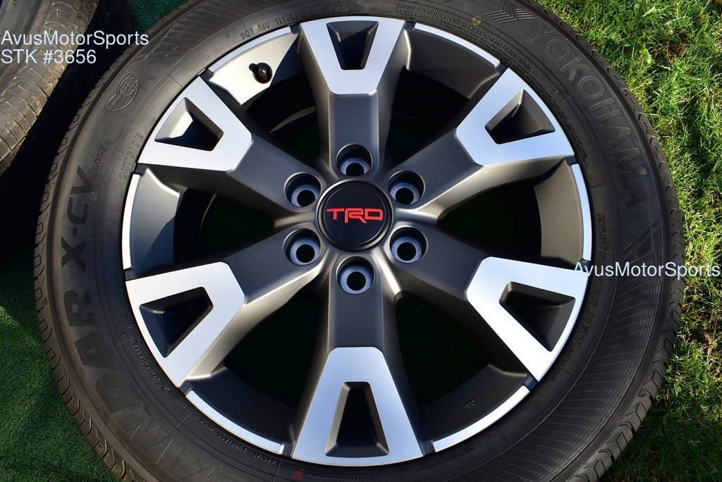 20" Toyota 4runner TRD Sport OEM Factory Wheels Tire Tundra Tacoma Sequoia GX550