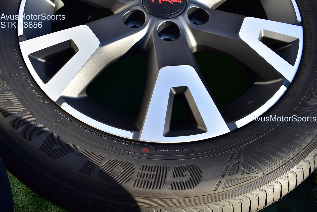 20" Toyota 4runner TRD Sport OEM Factory Wheels Tire Tundra Tacoma Sequoia GX550