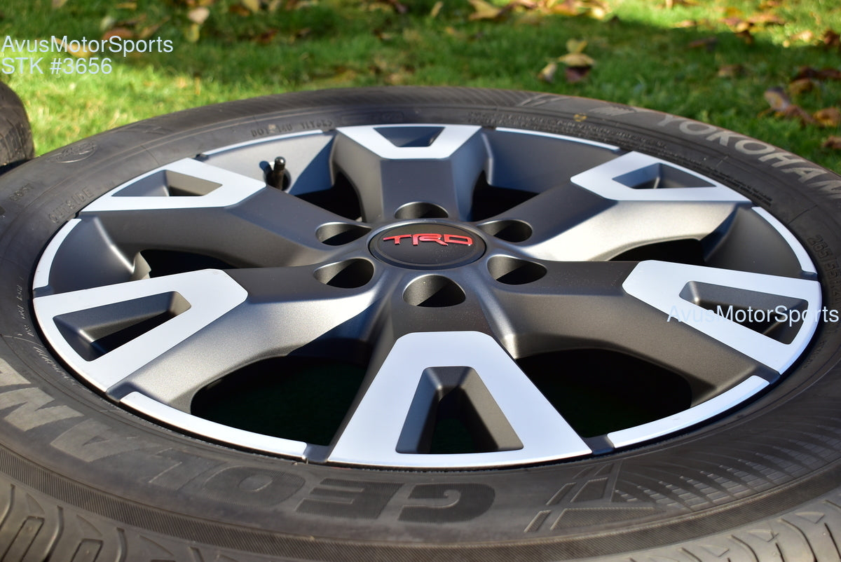 20" Toyota 4runner TRD Sport OEM Factory Wheels Tire Tundra Tacoma Sequoia GX550