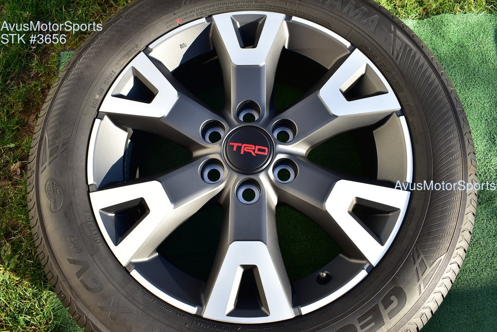 20" Toyota 4runner TRD Sport OEM Factory Wheels Tire Tundra Tacoma Sequoia GX550