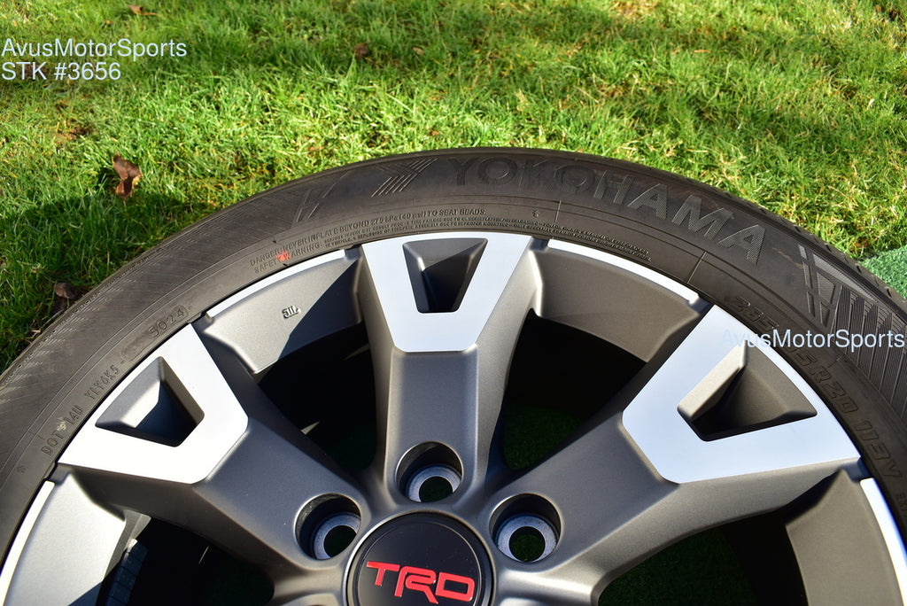 20" Toyota 4runner TRD Sport OEM Factory Wheels Tire Tundra Tacoma Sequoia GX550