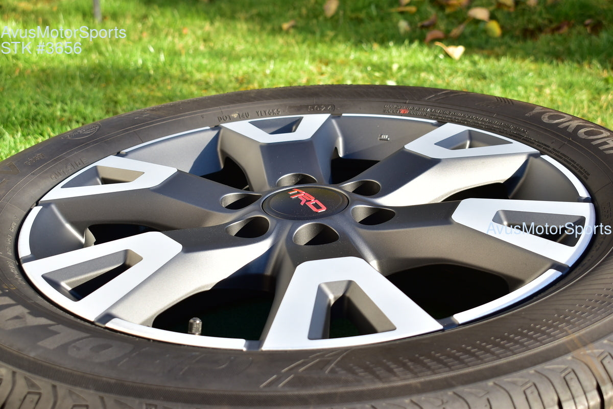 20" Toyota 4runner TRD Sport OEM Factory Wheels Tire Tundra Tacoma Sequoia GX550
