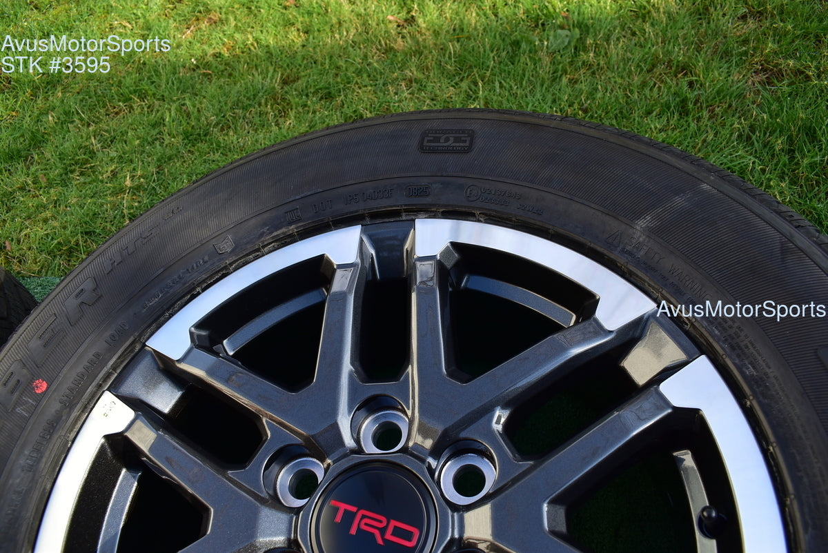 18" TOYOTA TACOMA TRD Sport  OEM FACTORY WHEELS Tires Land Cruiser Tundra 2025