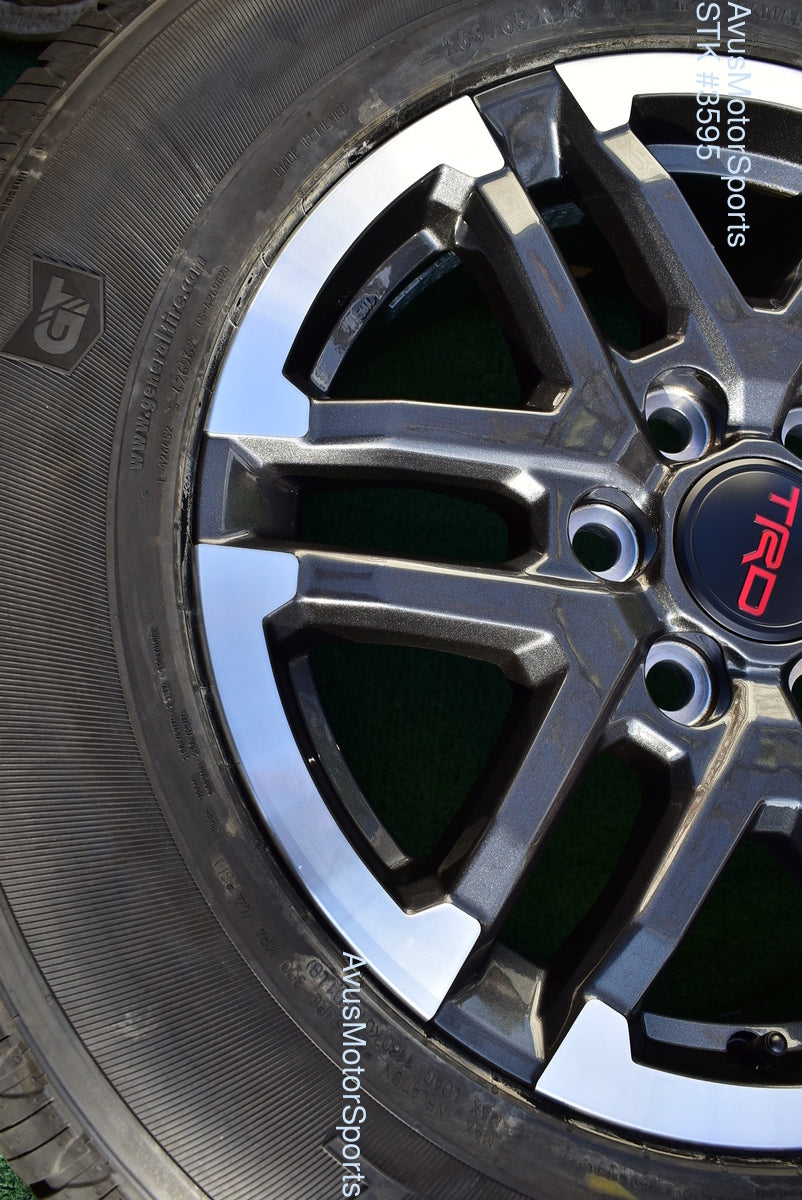 18" TOYOTA TACOMA TRD Sport  OEM FACTORY WHEELS Tires Land Cruiser Tundra 2025