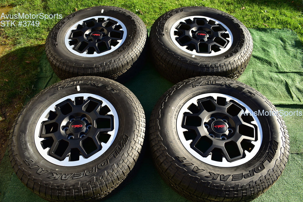 18" TOYOTA TACOMA OEM FACTORY TRD Offroad WHEELS FALKEN A/T Tires 4runner Tundra