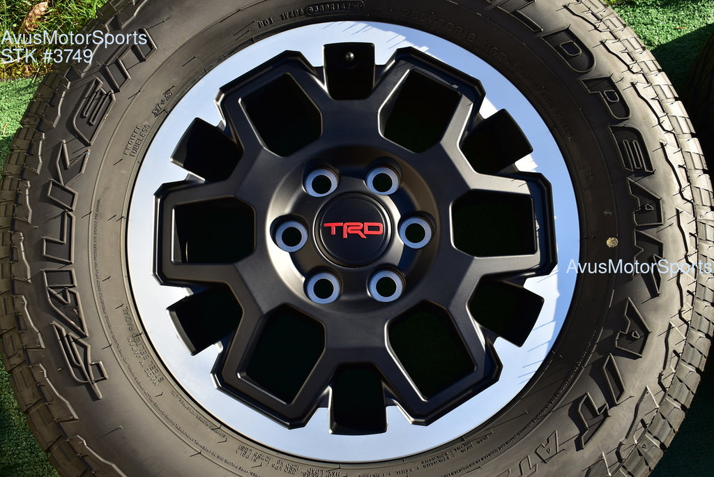 18" TOYOTA TACOMA OEM FACTORY TRD Offroad WHEELS FALKEN A/T Tires 4runner Tundra