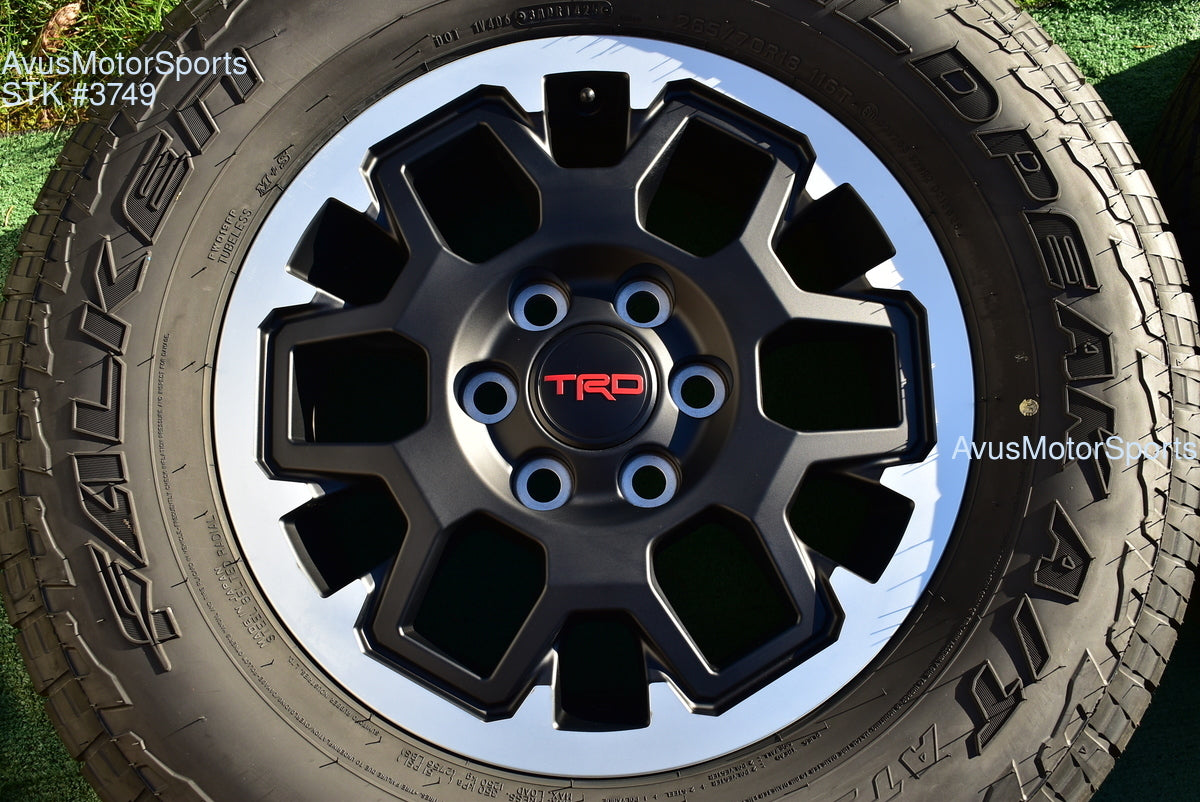 18" TOYOTA TACOMA OEM FACTORY TRD Offroad WHEELS FALKEN A/T Tires 4runner Tundra